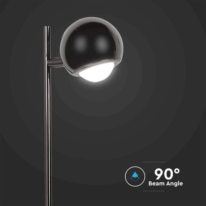 LED Stona lampa LED/5W/230V 3000K crno