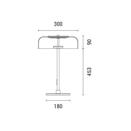 LED Stona lampa LED/8W/230V 3000K