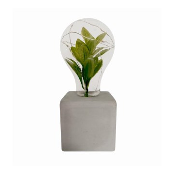 LED Stona lampa LIV LED/2xAAA sivo