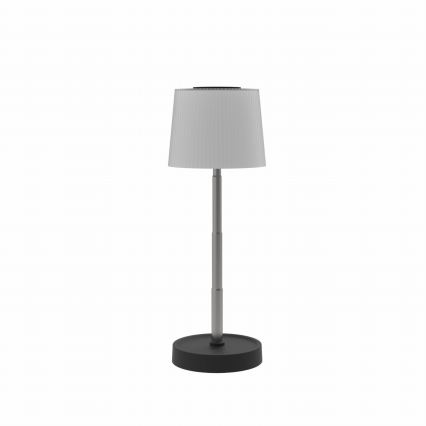 LED prigušiva dodirna spoljašnja punjiva stona lampa LED/2W/5V IP44 1200 mAh siva