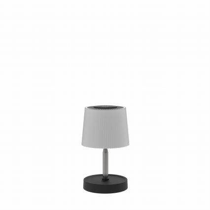 LED prigušiva dodirna spoljašnja punjiva stona lampa LED/2W/5V IP44 1200 mAh siva