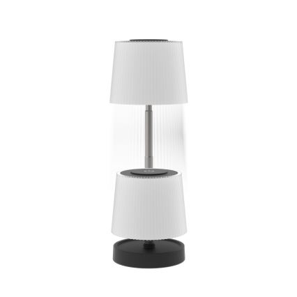 LED prigušiva dodirna spoljašnja punjiva stona lampa LED/2W/5V IP44 1200 mAh siva