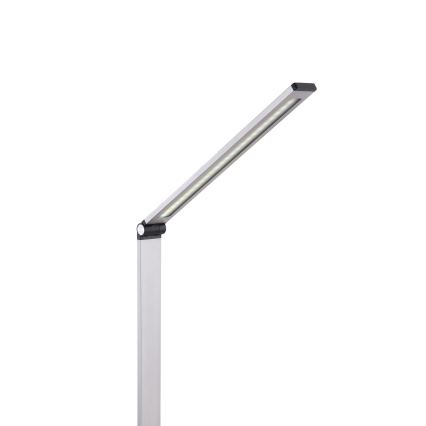 LED Stona lampa sa bežičnim punjačem LED/10W/230V 3000/4000/4500/5000/6000K mat krom