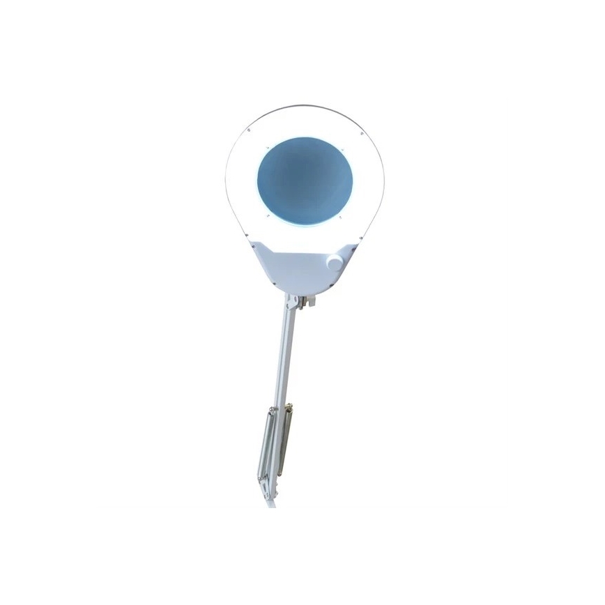 LED Stona lampa sa lupom LED/9W/230V bela/sjajni krom