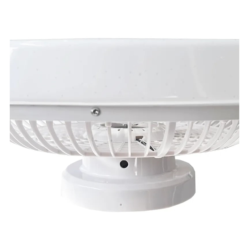 LED Prigušiva stropna svjetiljka s ventilatorom OPAL LED/72W/230V 3000-6500K + daljinski upravljač