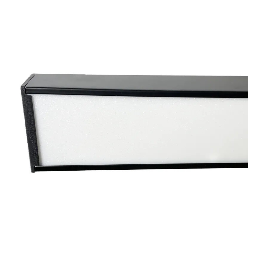 LED stropno svetlo LED/32W/230V 4000K 120x13 cm crno