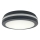 LED stropno svetlo sa senzorom pokreta LED/20W/230V 3000/4000/6500K prečnik 230 cm IP54 antracit