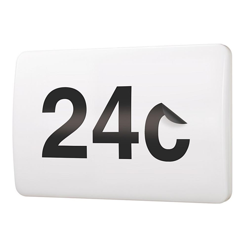 LED svetiljka za kućni broj sa senzorom NUMOS LED/7W/230V IP65