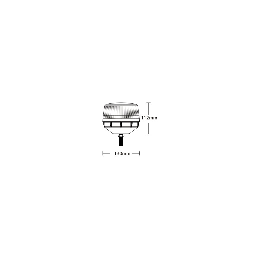 LED Svetlo upozorenja LED/12-24V IP67