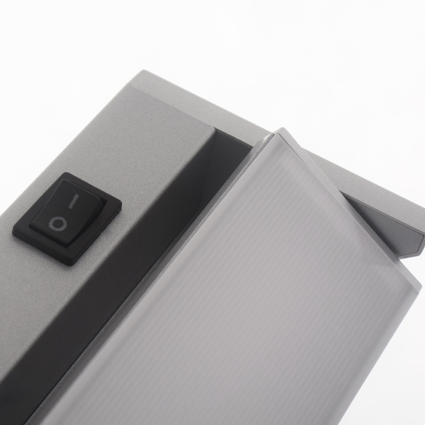 LED svetlo za ugradnju ispod kuhinjskih elemenata LED/10W/230V, srebrno