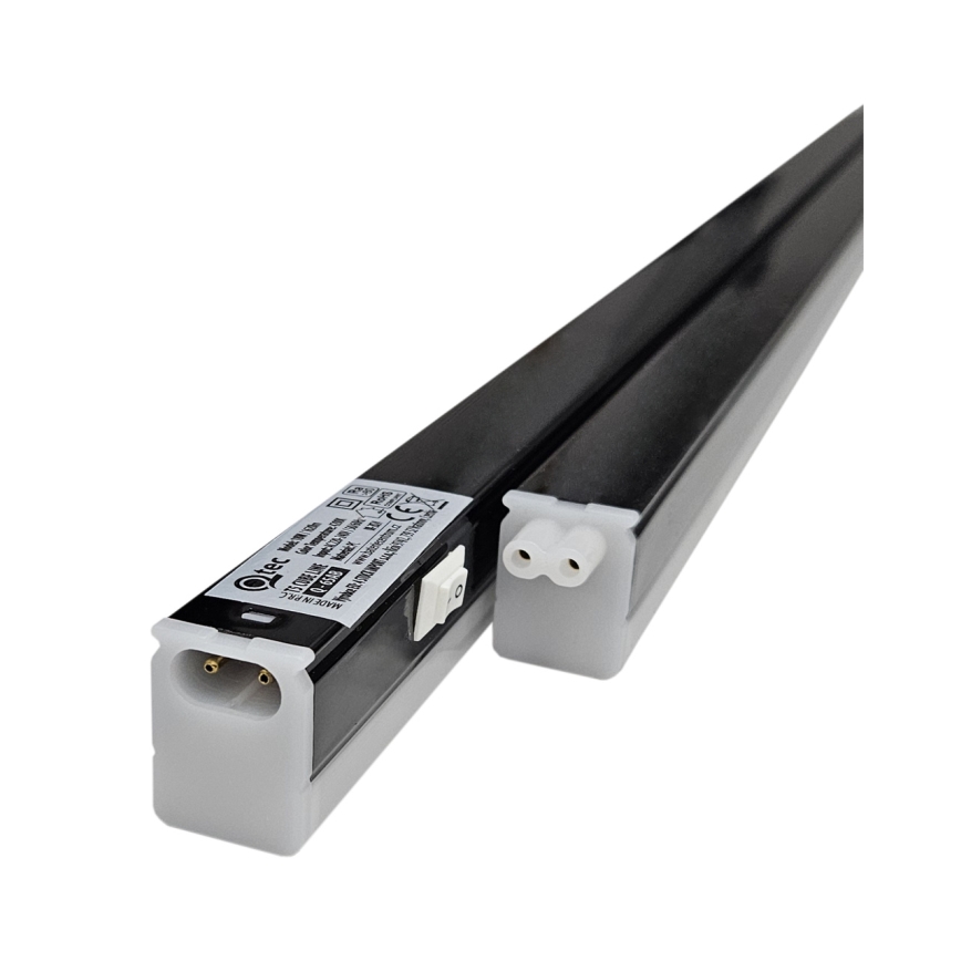 LED svetlo za ugradnju ispod kuhinjskog elementa TUBE LED/18W/230V 120 cm crno