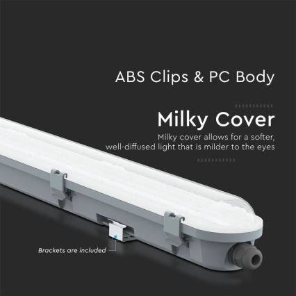 LED tehničko svetlo M-SERIES LED/48W/230V 4000K 150cm IP65