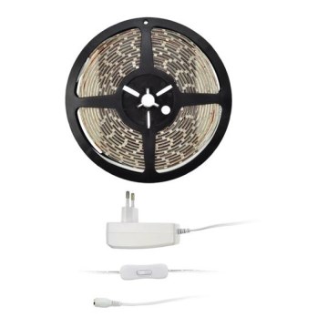 LED traka 5 m LED/4,8W/230V, adapter