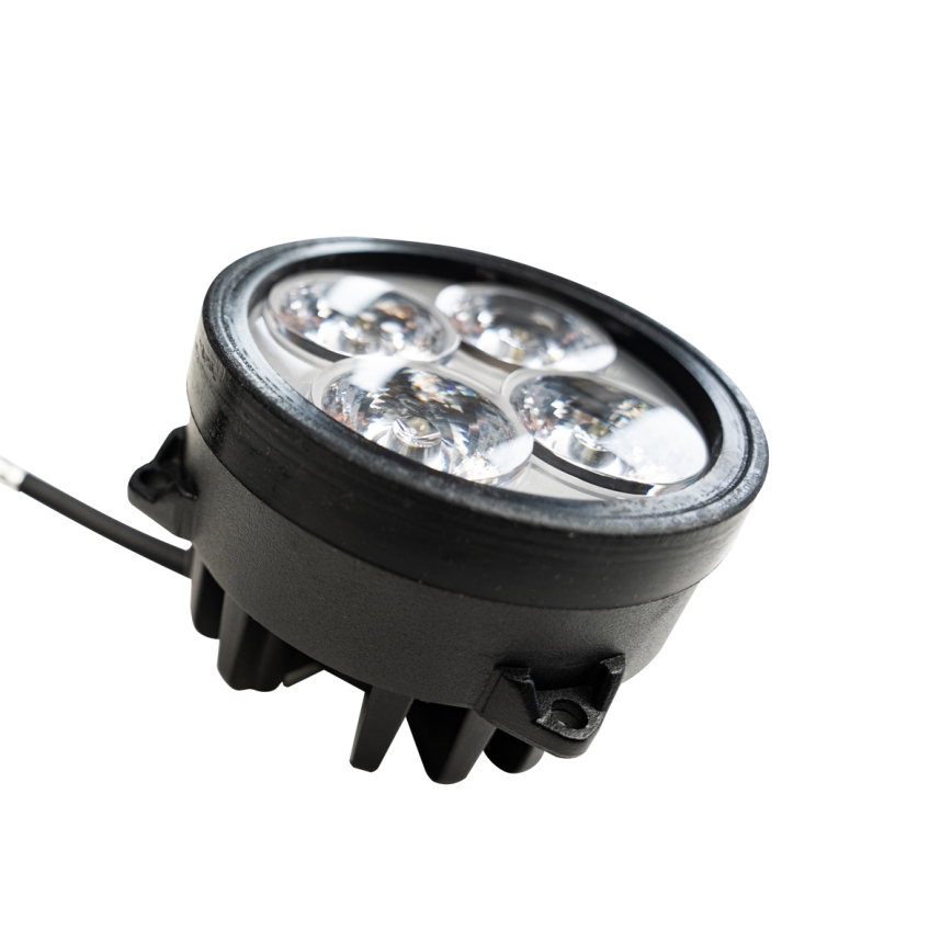 LED Traktorski reflektor BLACK LED/20W/10-30V IP69 5700K okrugli