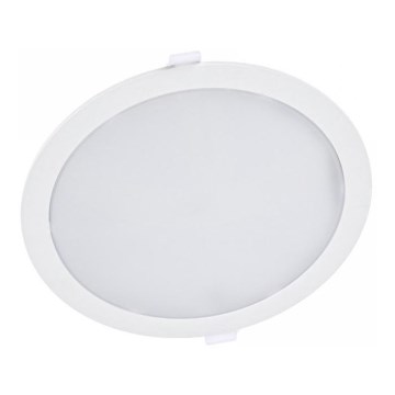 LED Ugradbena lampa ALGINE 2u1 LED/18W/230V 3000K
