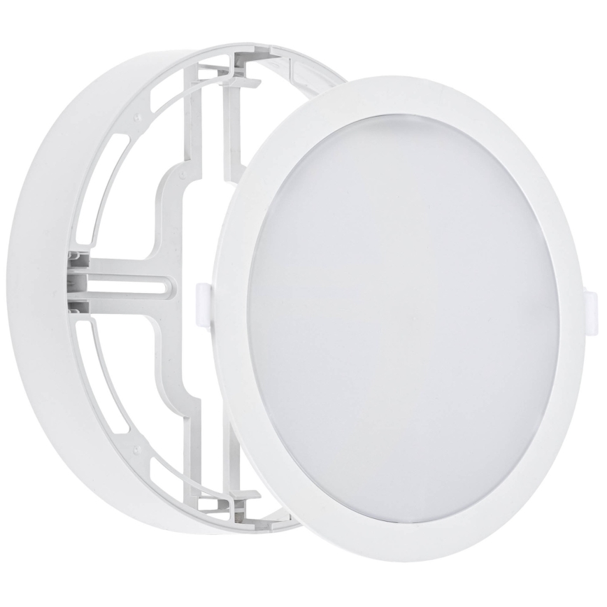 LED Ugradbena lampa ALGINE 2u1 LED/18W/230V 3000K