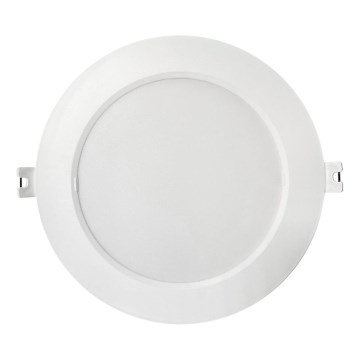 LED Ugradbena lampa CIRCLE LED/12W/230V 4000K pr. 17 cm bela