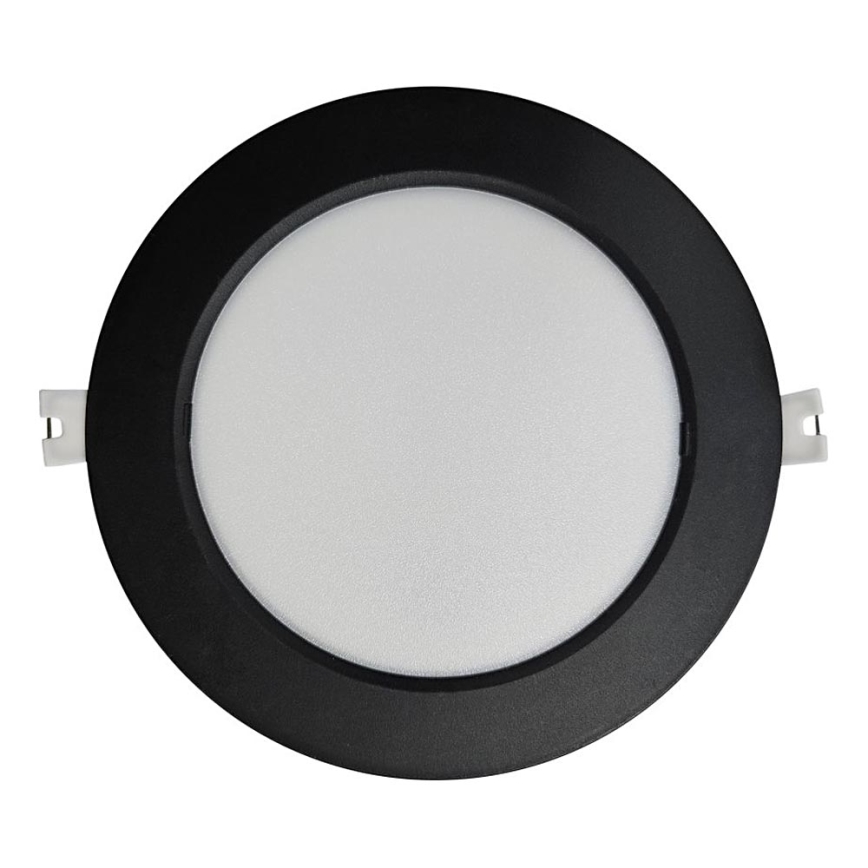LED Ugradbena lampa CIRCLE LED/12W/230V 4000K pr. 17 cm crno
