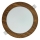 LED Ugradbena lampa CIRCLE LED/12W/230V 4200K pr. 16,7 cm braon