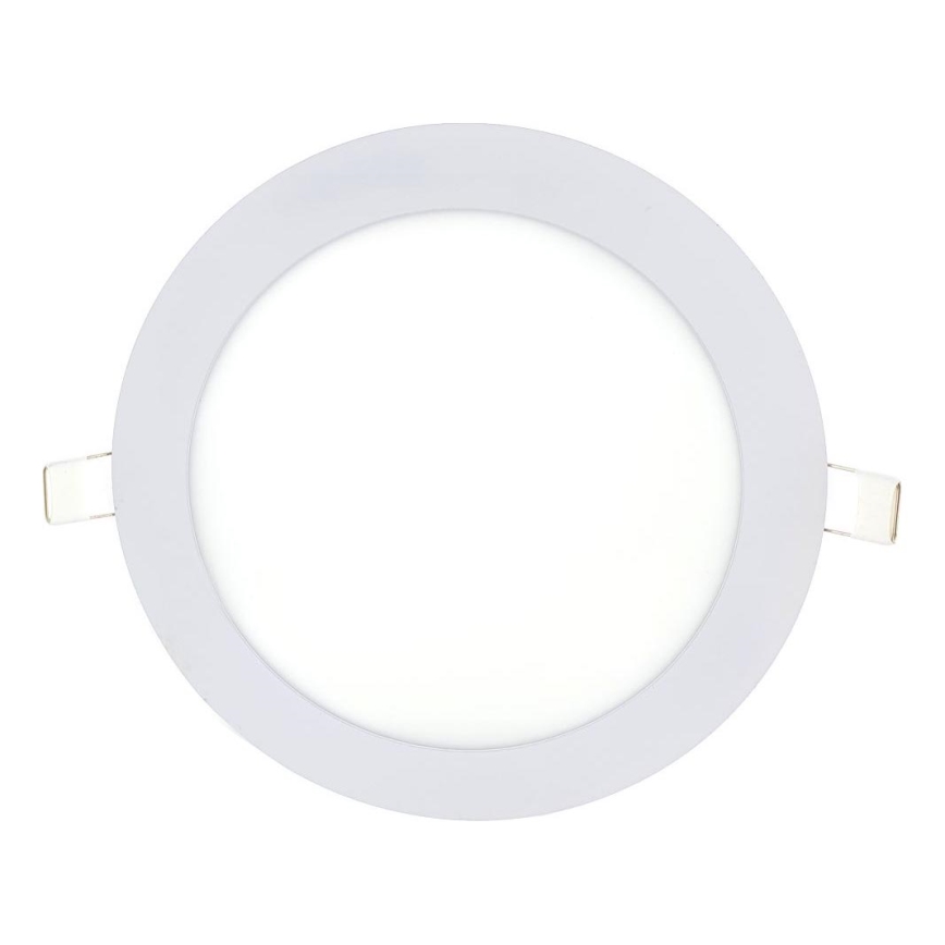 LED Ugradbena lampa CIRCLE LED/15W/230V 6500K pr. 18,8 cm bela