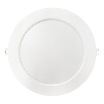 LED Ugradbena lampa CIRCLE LED/18W/230V 4000K pr. 22 cm bela