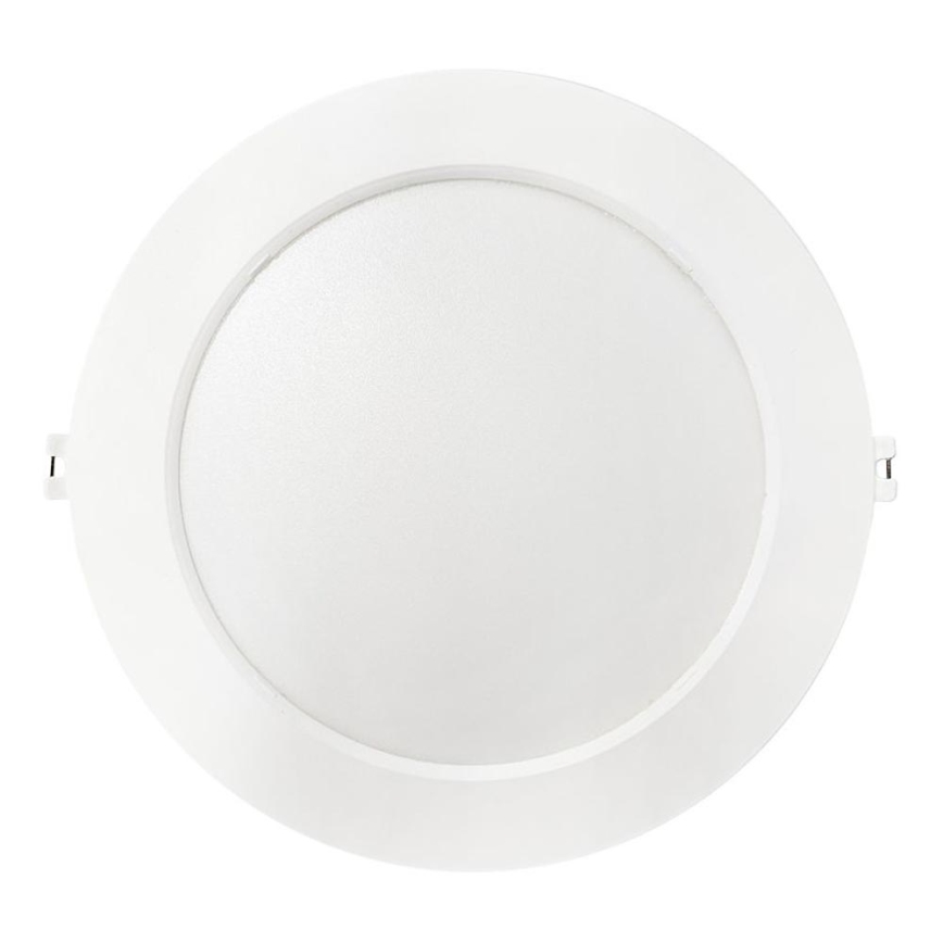 LED Ugradbena lampa CIRCLE LED/18W/230V 4000K pr. 22 cm bela