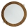 LED Ugradbena lampa CIRCLE LED/18W/230V 4200K pr. 22 cm braon