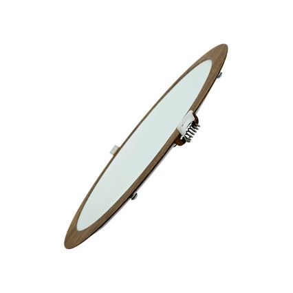 LED Ugradbena lampa CIRCLE LED/24W/230V 4200K pr. 29,6 cm braon
