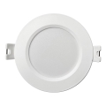 LED Ugradbena lampa CIRCLE LED/3W/230V 4000K pr. 9 cm bela