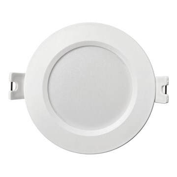 LED Ugradbena lampa CIRCLE LED/3W/230V 4000K pr. 9 cm bela