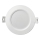 LED Ugradbena lampa CIRCLE LED/3W/230V 4000K pr. 9 cm bela