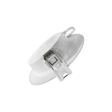 LED Ugradbena lampa CIRCLE LED/3W/230V 4000K pr. 9 cm bela