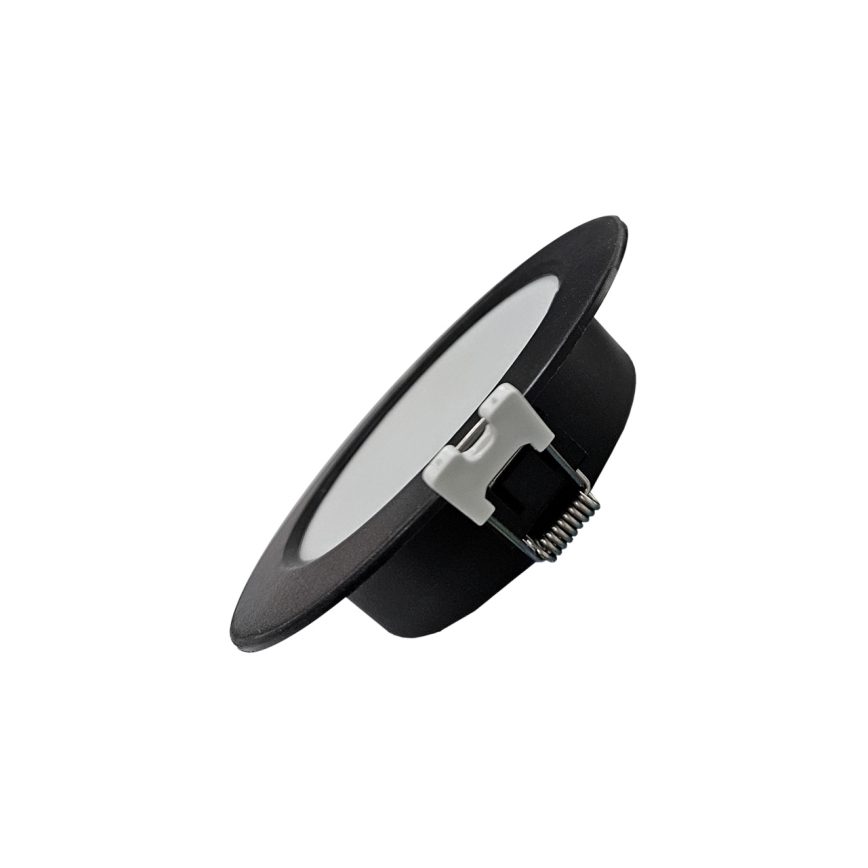 LED Ugradbena lampa CIRCLE LED/3W/230V 4000K pr. 9 cm crno