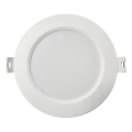 LED Ugradbena lampa CIRCLE LED/6W/230V 4000K pr. 12 cm bela