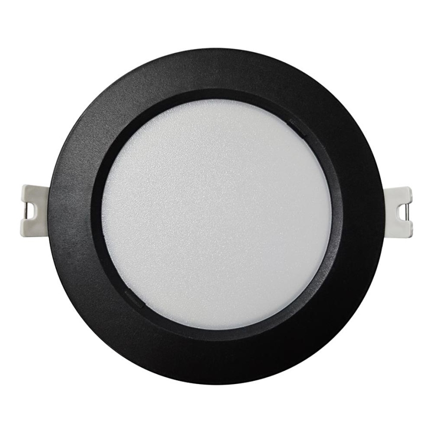 LED Ugradbena lampa CIRCLE LED/6W/230V 4000K pr. 12 cm crno