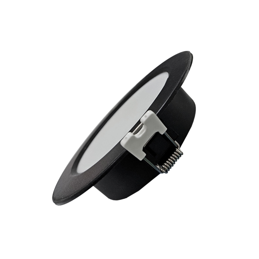 LED Ugradbena lampa CIRCLE LED/6W/230V 4000K pr. 12 cm crno