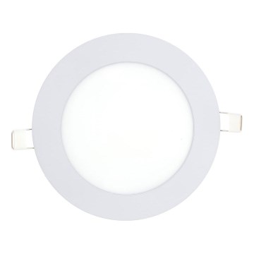 LED Ugradbena lampa CIRCLE LED/9W/230V 6500K pr. 14,5 cm bela
