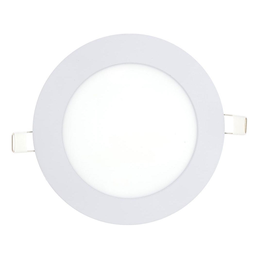 LED Ugradbena lampa CIRCLE LED/9W/230V 6500K pr. 14,5 cm bela