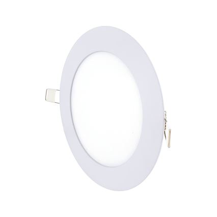 LED Ugradbena lampa CIRCLE LED/9W/230V 6500K pr. 14,5 cm bela