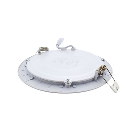 LED Ugradbena lampa CIRCLE LED/9W/230V 6500K pr. 14,5 cm bela