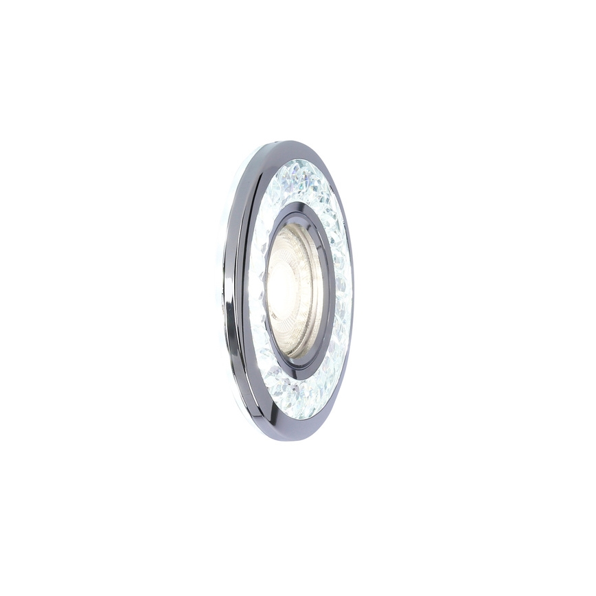 LED Ugradbena lampa EYE 1xGU10/50W + LED/3W/230V
