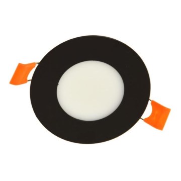 LED Ugradbena lampa GERD LED/3W/230V 4000K crno