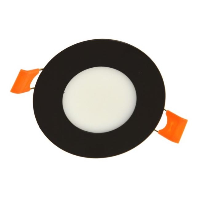 LED Ugradbena lampa GERD LED/3W/230V 4000K crno