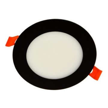 LED Ugradbena lampa GERD LED/6W/230V 3000K crno