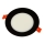 LED Ugradbena lampa GERD LED/6W/230V 3000K crno