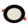 LED Ugradbena lampa GERD LED/6W/230V 4000K crno