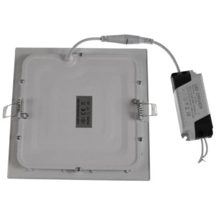 LED Ugradbena lampa GERE LED/12W/230V 4000K bela