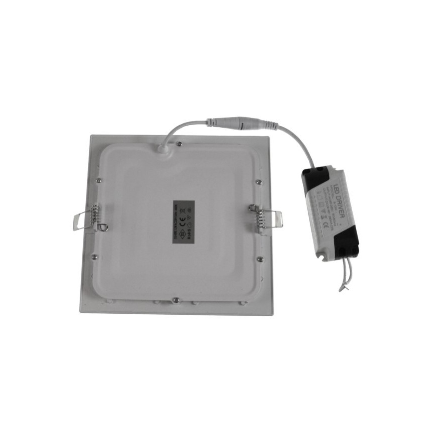 LED Ugradbena lampa GERE LED/12W/230V 4000K bela