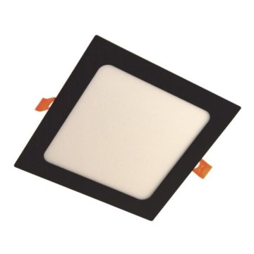 LED Ugradbena lampa GERE LED/12W/230V 4000K crno