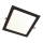 LED Ugradbena lampa GERE LED/18W/230V 4500K crno